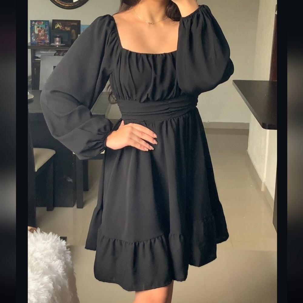 Black Mini Dress Xs